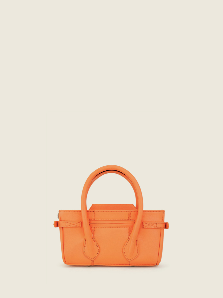 mini-orange-leather-handbag-for-women-madeleine-xs-pastel-apricot-paul-marius-back-view-picture-w31xs-pt-o