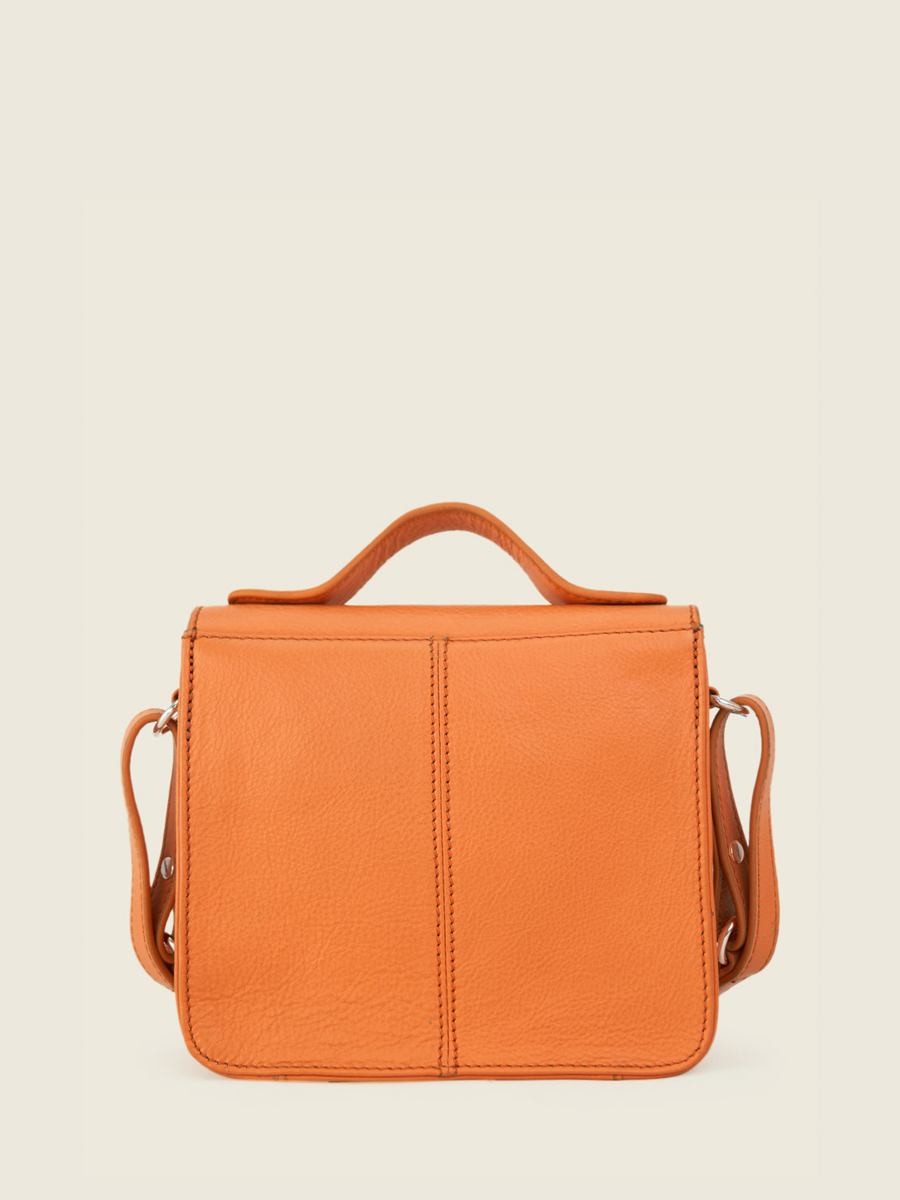 mini-orange-leather-cross-body-bag-for-women-mademoiselle-george-xs-pastel-apricot-paul-marius-back-view-picture-w05xs-pt-o