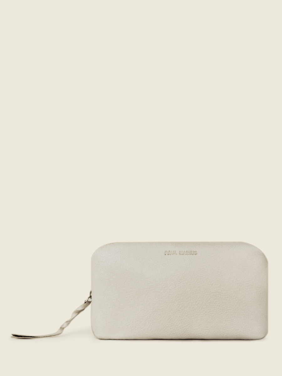 white-leather-wallet-for-women-adele-pastel-chalk-paul-marius-front-view-picture-m500-pt-w