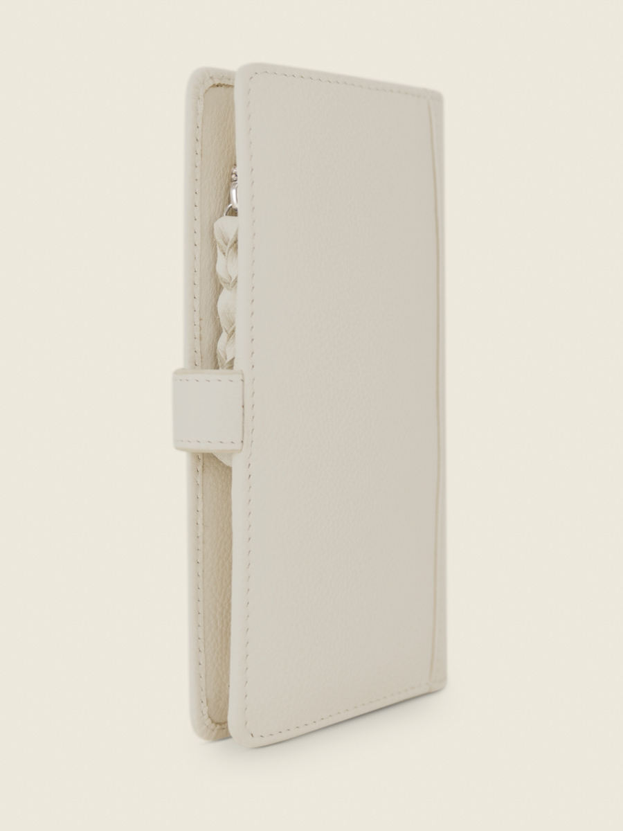 white-leather-wallet-for-women-leportefeuille-charlotte-n2-pastel-chalk-paul-marius-side-view-picture-m67-pt-w