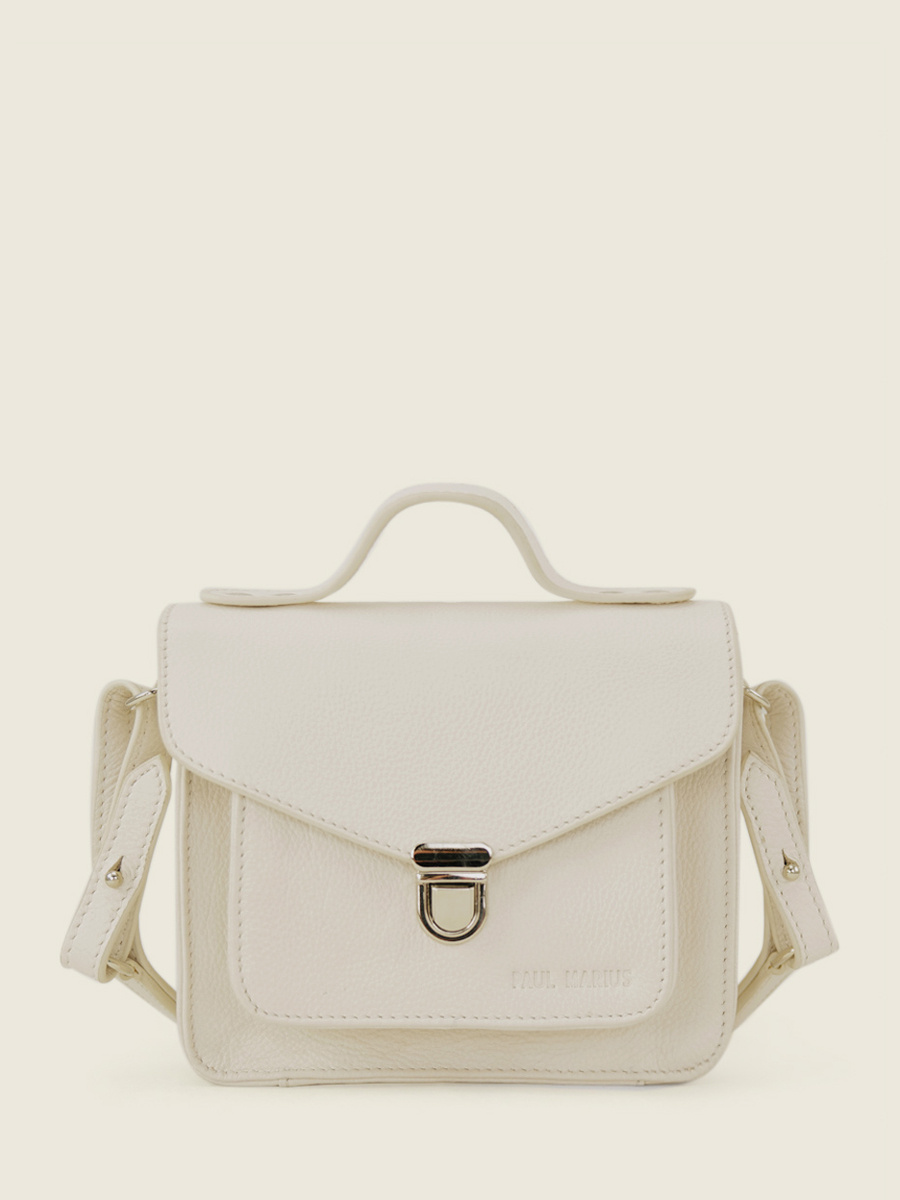 mini-white-leather-cross-body-bag-for-women-mademoiselle-george-xs-pastel-chalk-paul-marius-front-view-picture-w05xs-pt-w