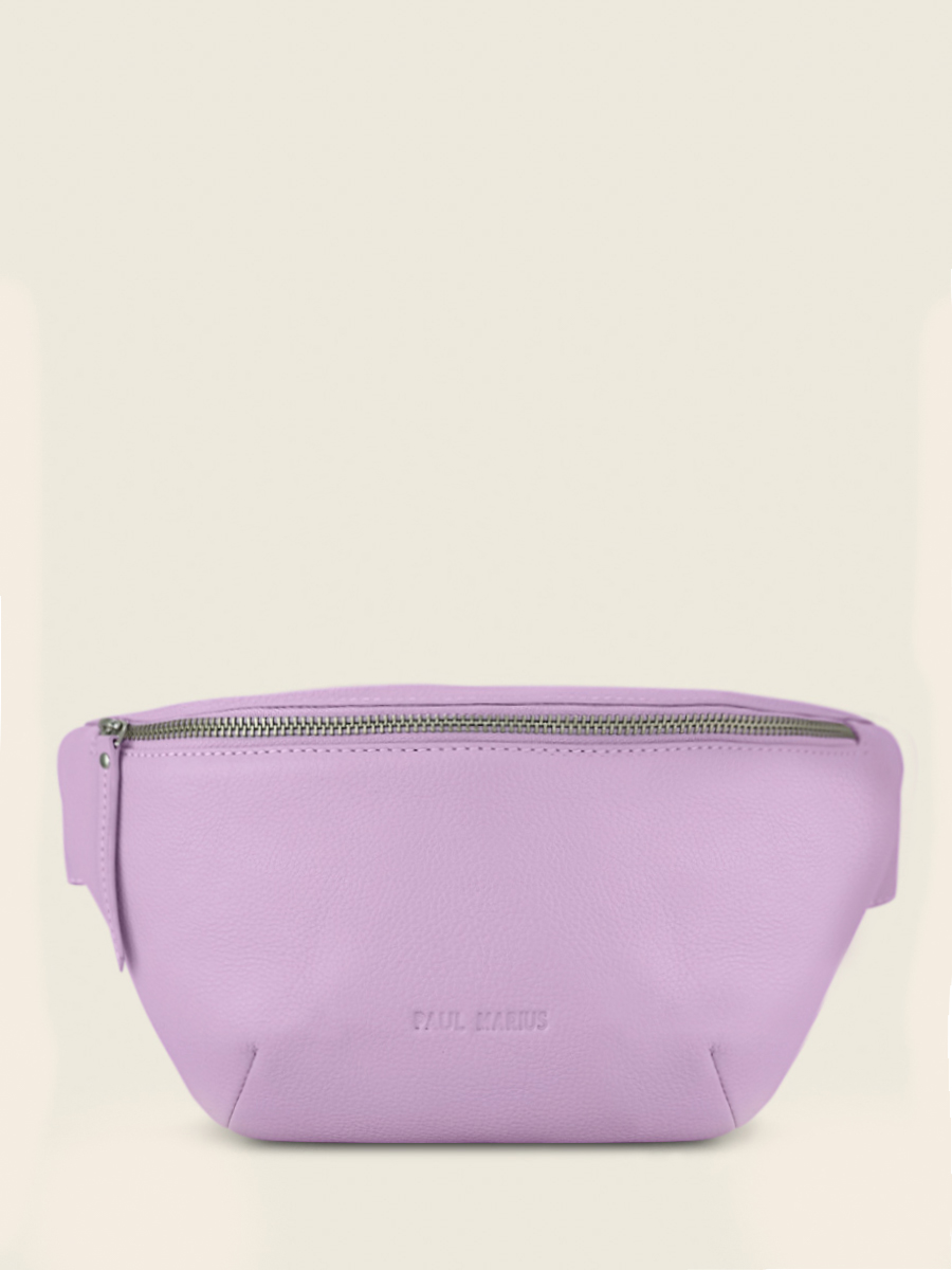 Purple Leather Fanny Pack LaBanane Pastel Lilac PAUL MARIUS