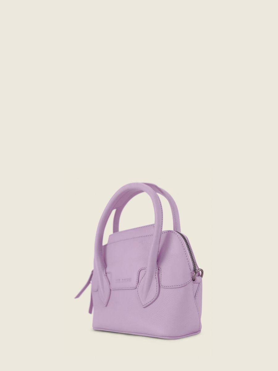 mini-purple-leather-handbag-for-women-gisele-xs-pastel-lilac-paul-marius-side-view-picture-w32xs-pt-p