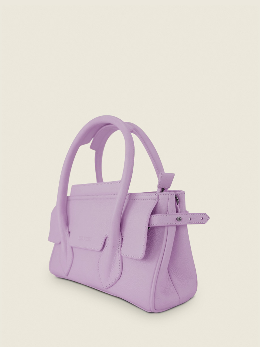 Purple Leather Handbag for Women Madeleine S Pastel Lilac PAUL MARIUS
