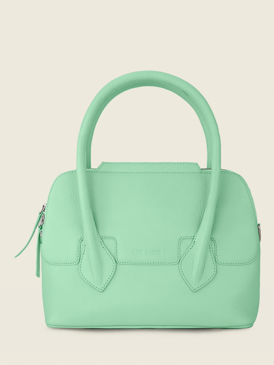 Seafoam green top purse