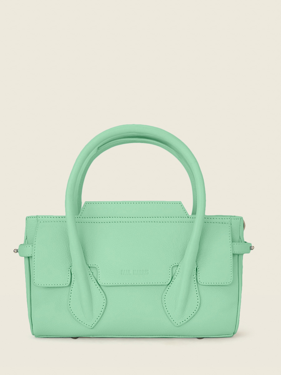 green-leather-handbag-for-women-madeleine-s-pastel-mint-paul-marius-side-view-picture-w31s-pt-gr