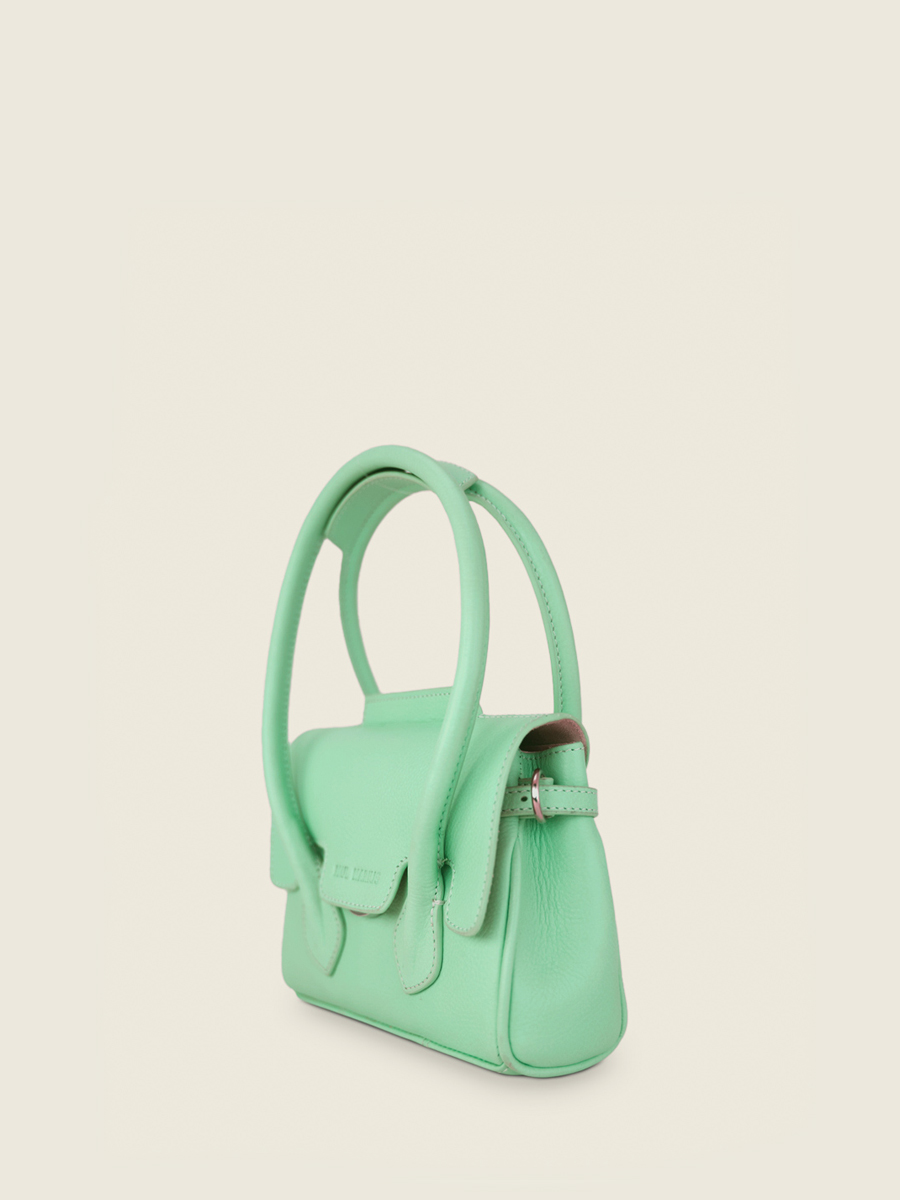 mini-green-leather-handbag-for-women-colette-xs-pastel-mint-paul-marius-side-view-picture-w28xs-pt-blu