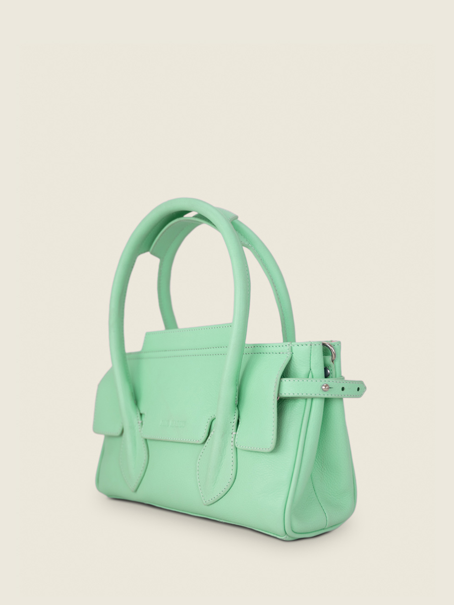 green-leather-handbag-for-women-madeleine-s-pastel-mint-paul-marius-back-view-picture-w31s-pt-gr