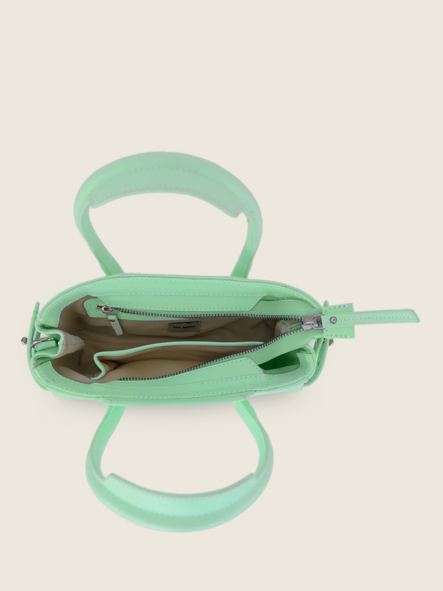mini-green-leather-handbag-for-women-madeleine-xs-pastel-mint-paul-marius-inside-view-picture-w31xs-pt-gr