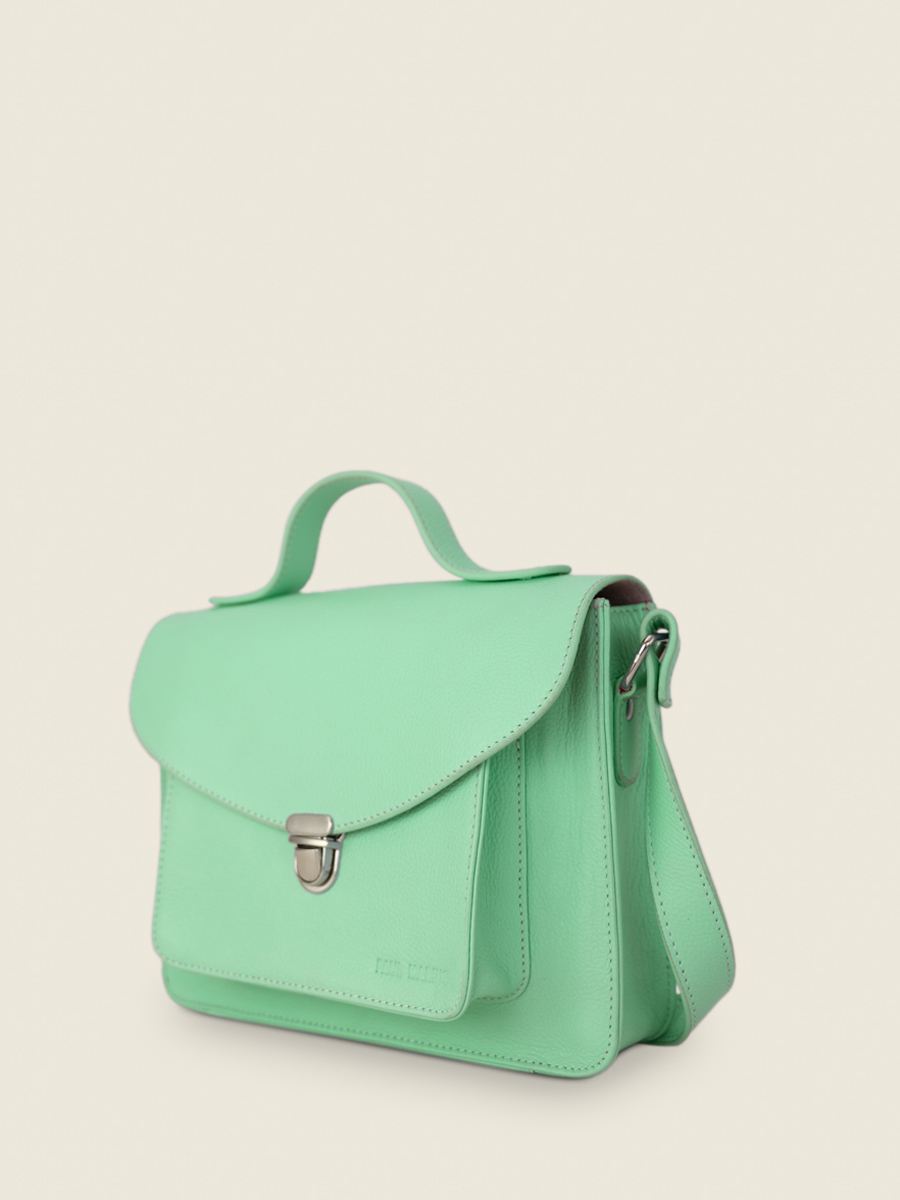 Mint green shoulder bag top