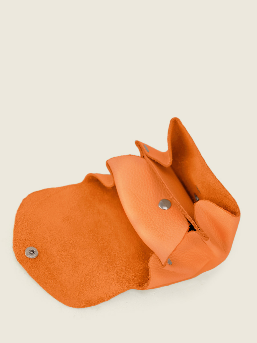 orange-leather-purse-for-women-legustave-pastel-apricot-paul-marius-side-view-picture-clp-pt-o