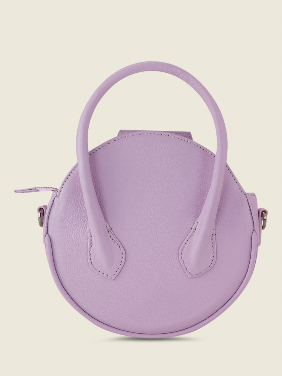 Purple Leather Handbag for Women Aline Pastel Lilac PAUL MARIUS