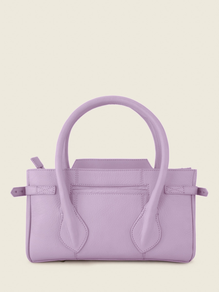 Purple Leather Handbag for Women Madeleine S Pastel Lilac PAUL MARIUS
