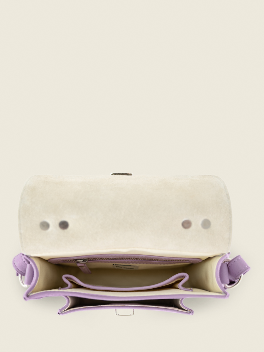 mini-purple-leather-cross-body-bag-for-women-mademoiselle-george-xs-pastel-lilac-paul-marius-inside-view-picture-w05xs-pt-p