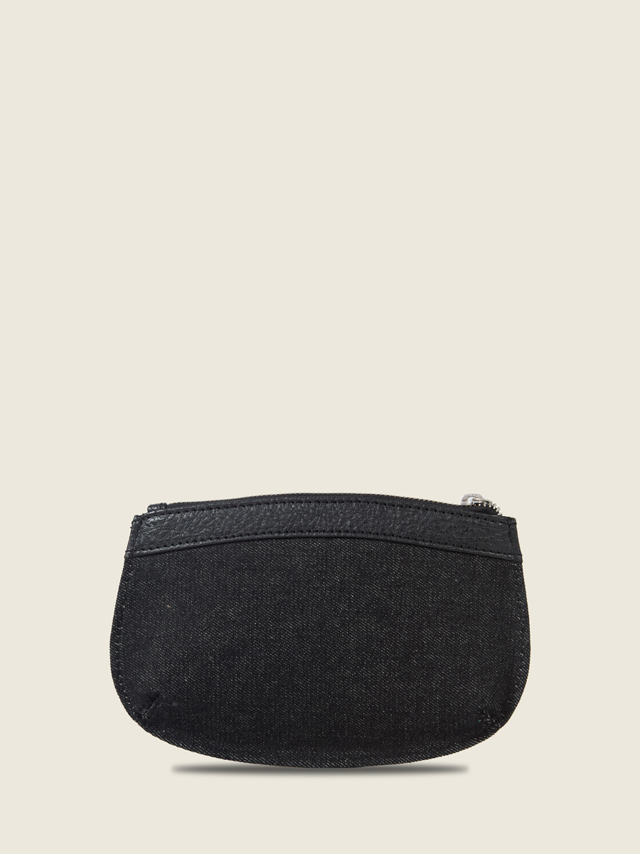 LaPochette Polly - Denim / Black back view