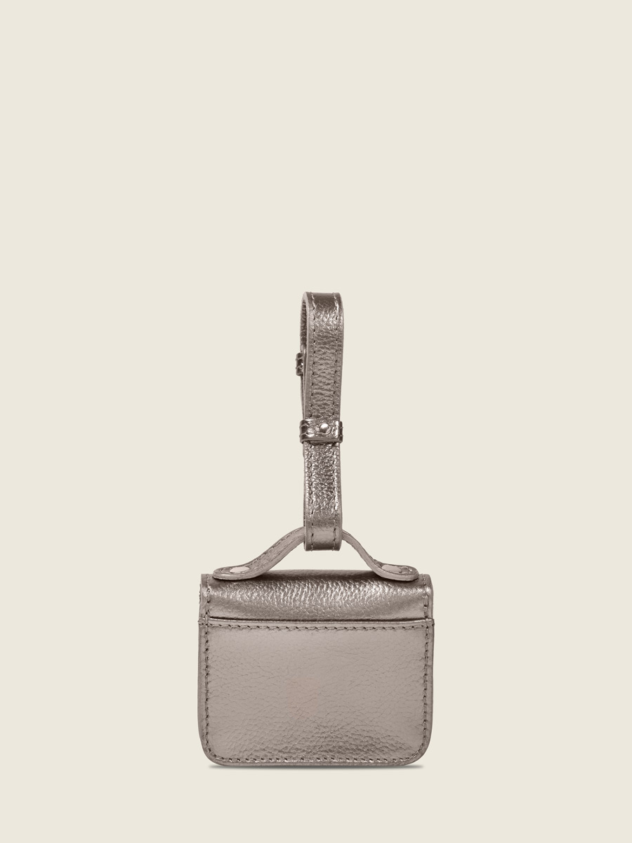 Silver Mademoiselle George Nano Bag Charm Wallet ambient view