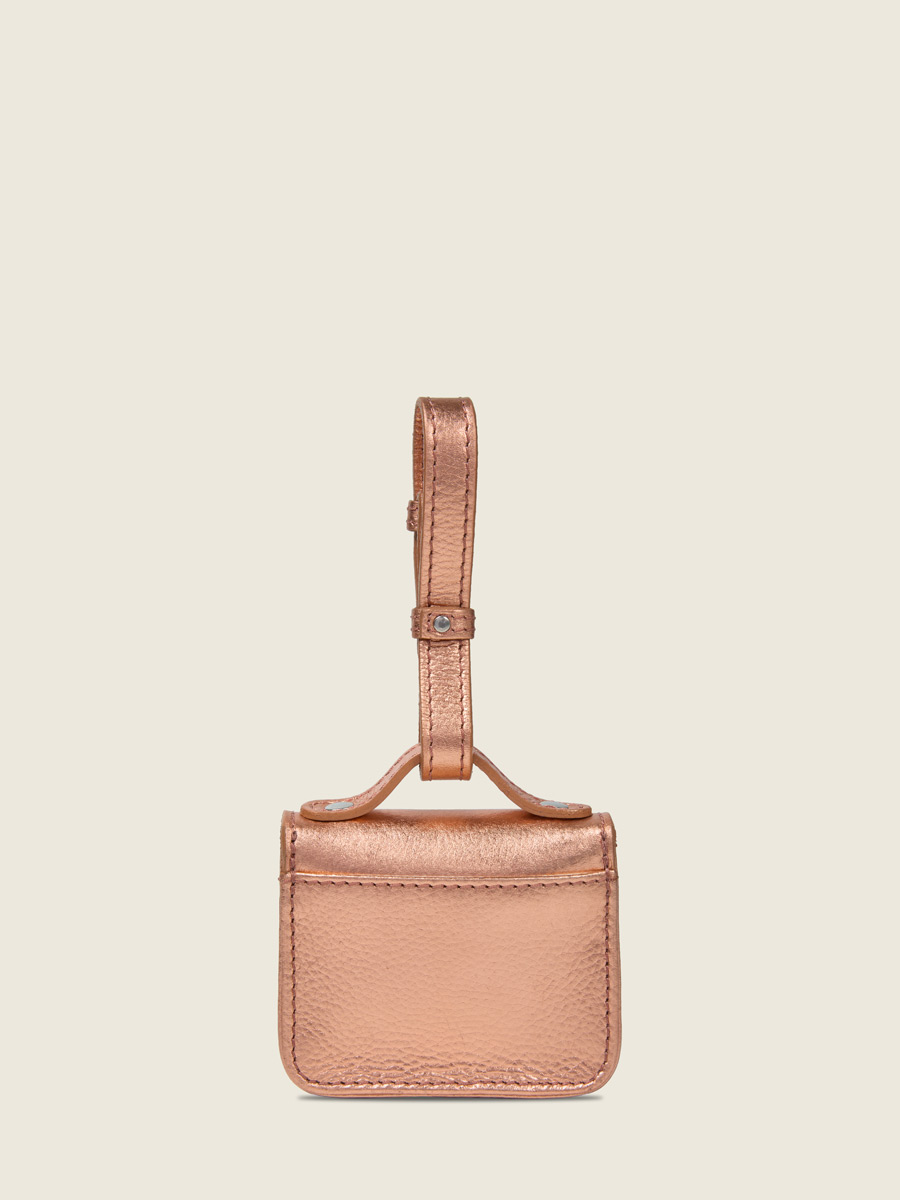 Rose gold Mademoiselle George Nano Bag Charm Wallet ambient view