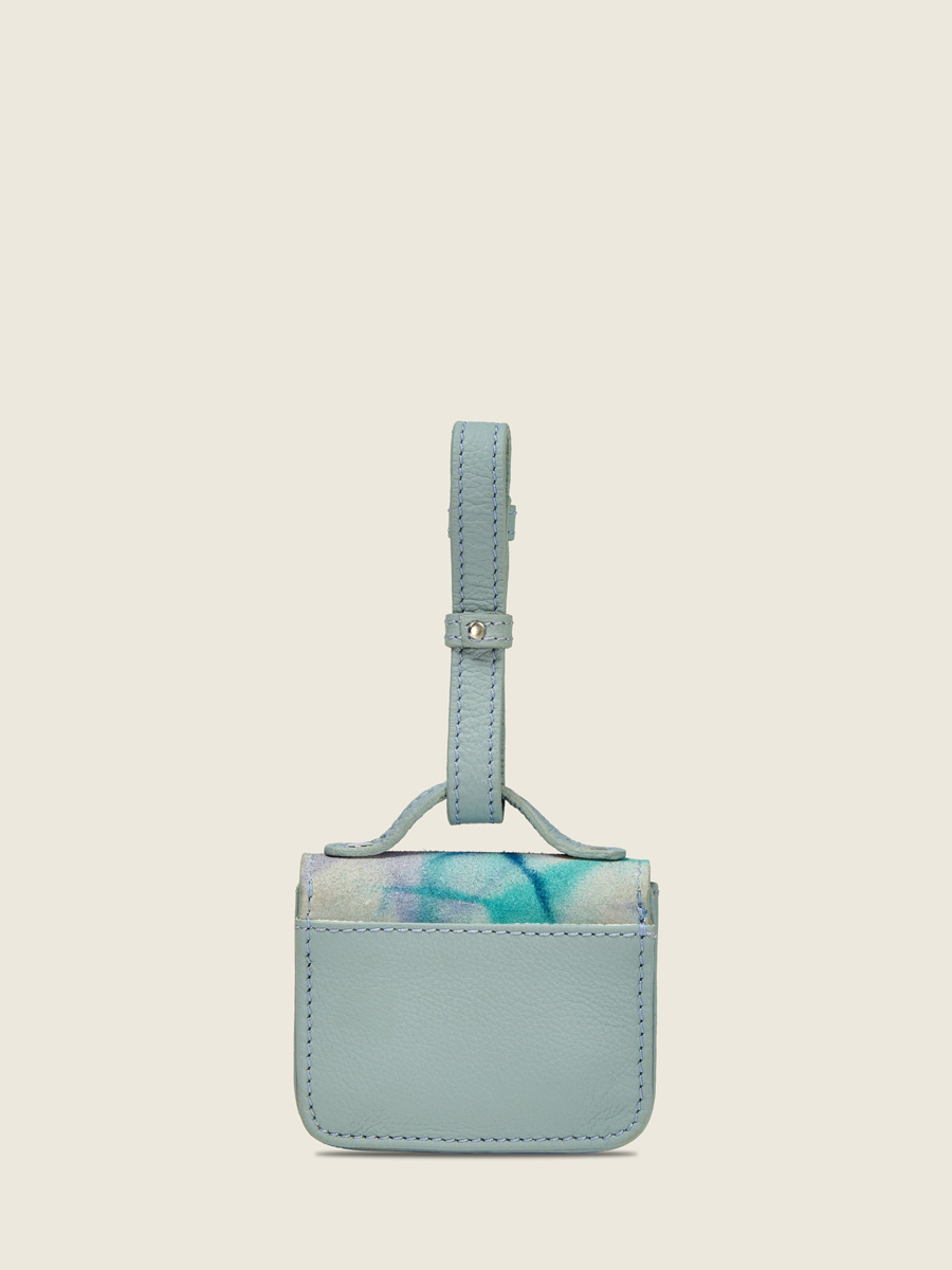 Tie & Dye Blue Mademoiselle George Nano Bag Charm Wallet ambient view