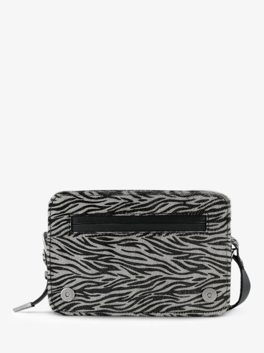Zebra Print Leather Baguette Bag for Women LeBaguette Safari PAUL MARIUS