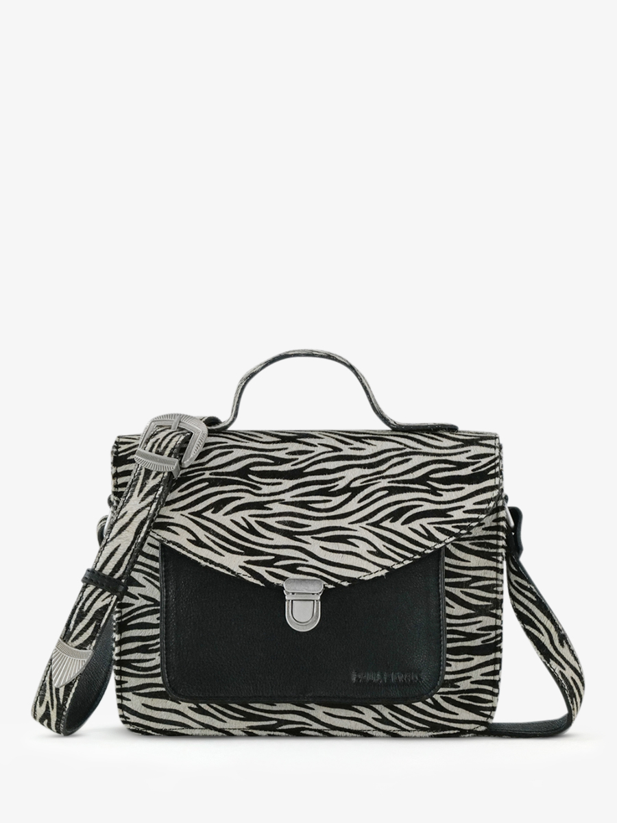 leather-hand-bag-for-woman-zebra-front-view-picture-mademoiselle-george-safari-paul-marius-