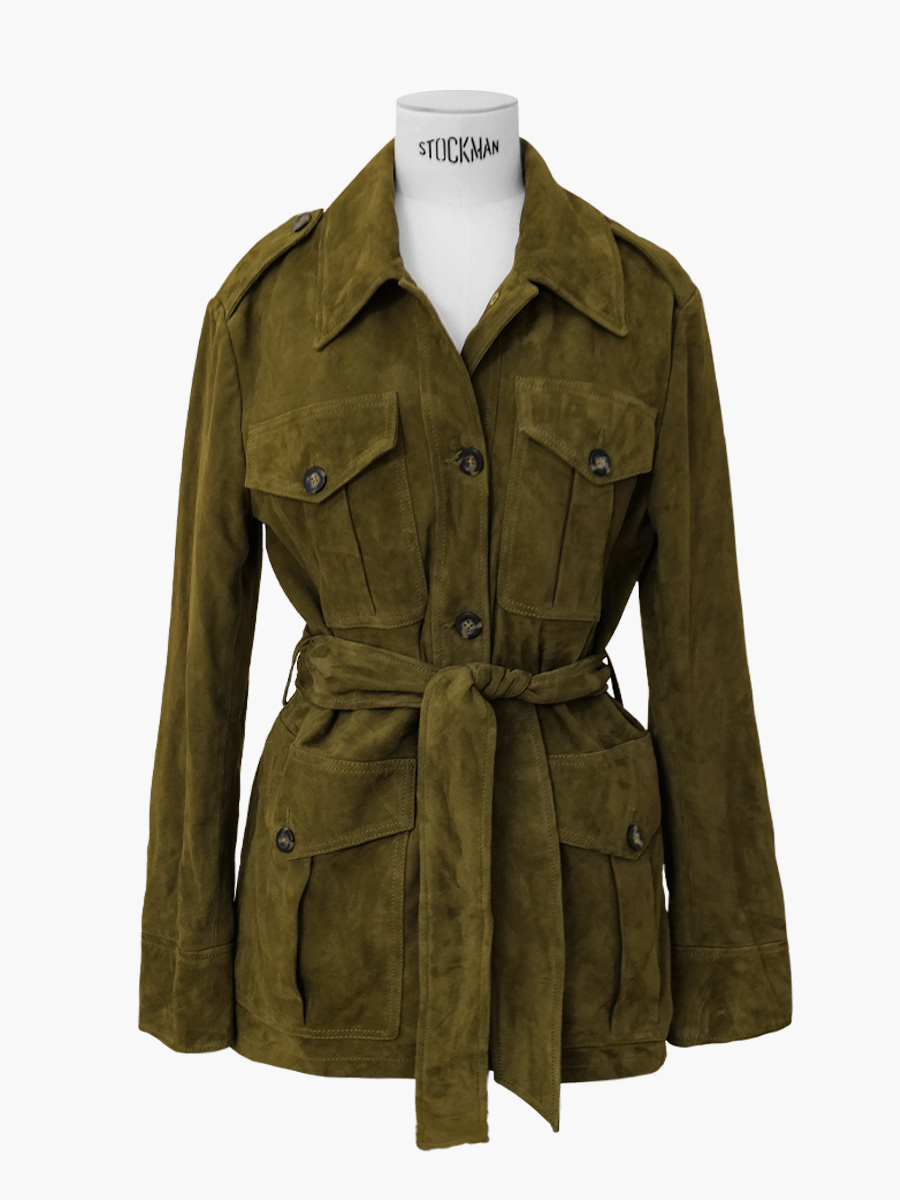 leather-safari-jacket-for-woman-side-view-picture-lasaharienne-rodeo-khaki-paul-marius 