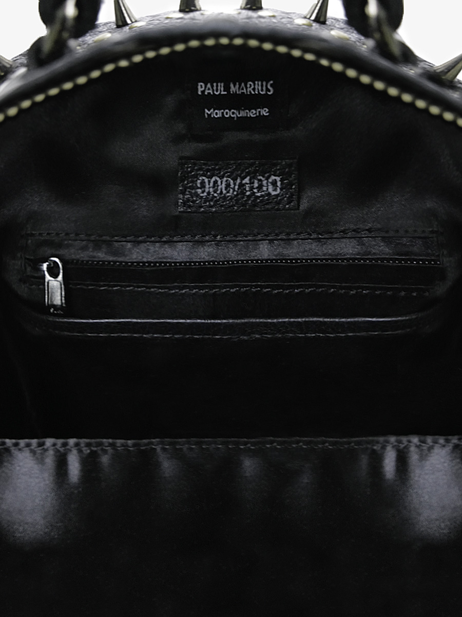 leather-backpack-for-woman-black-interior-view-picture-mini-intrepide-edition-noire-paul-marius-