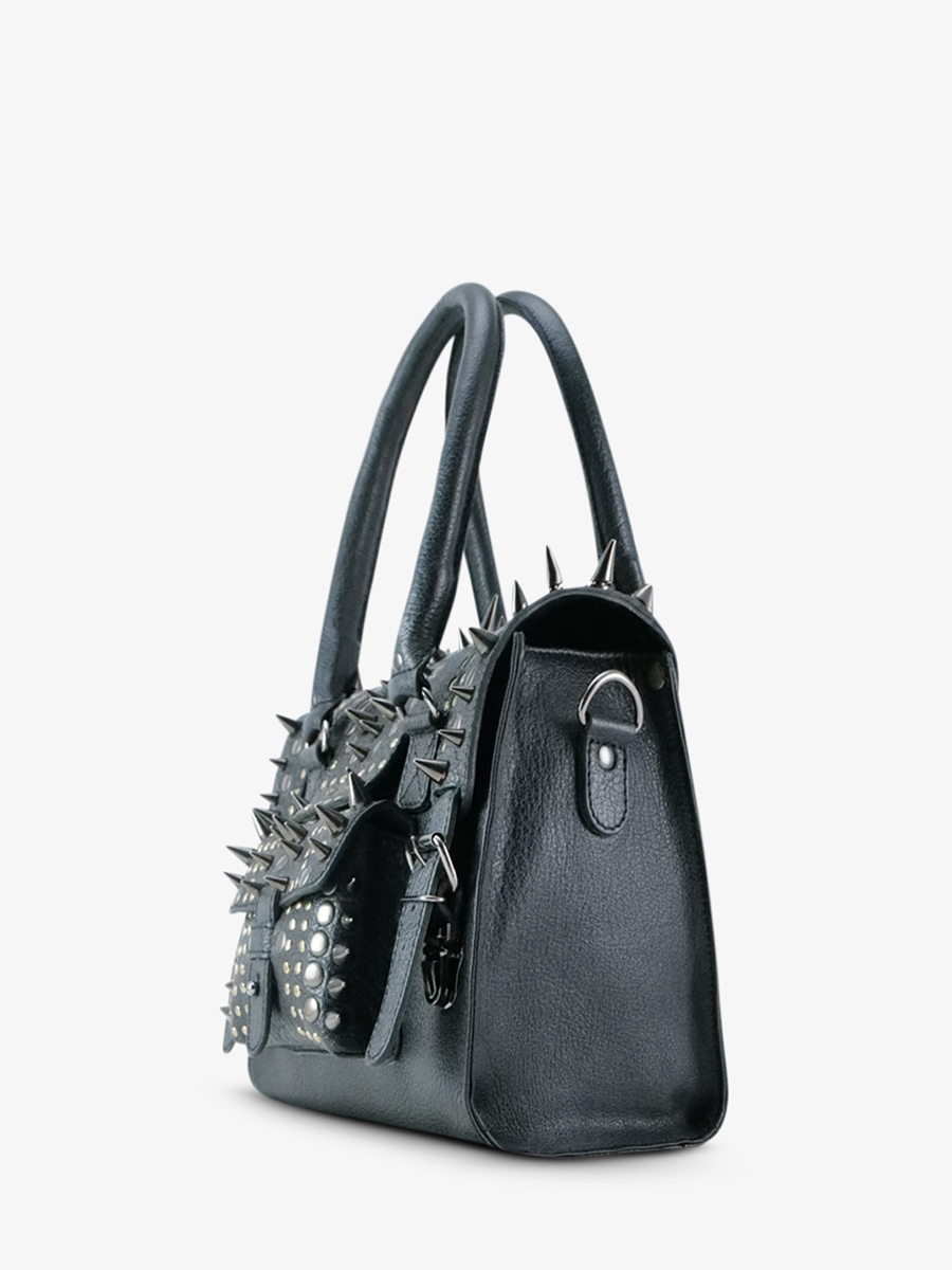 leather-hand-bag-for-woman-black-side-view-picture-lerive-gauche-edition-noire-paul-marius-3760125358109