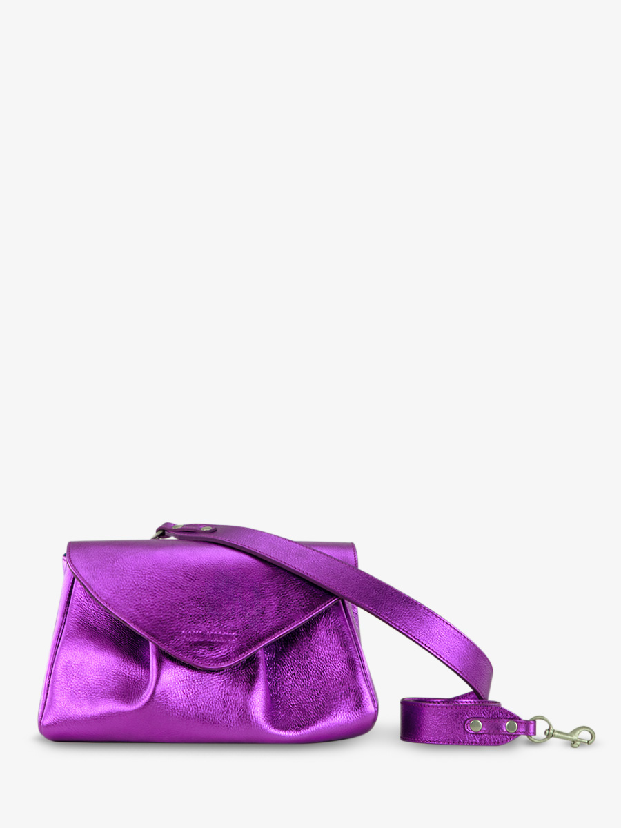 Metallic purple purse 2025