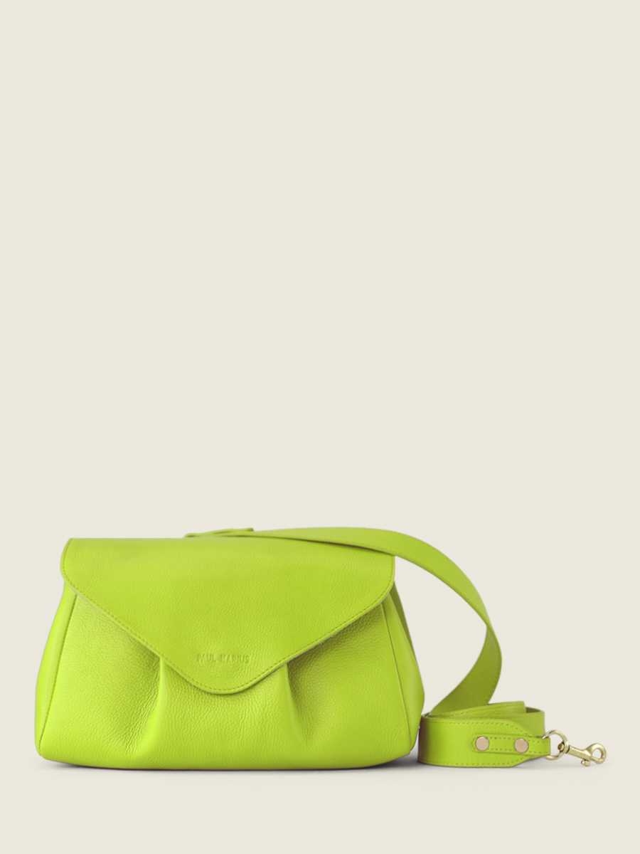 green-leather-cross-body-bag-suzon-m-sorbet-apple-paul-marius-front-view-picture-w25m-sb-lgr