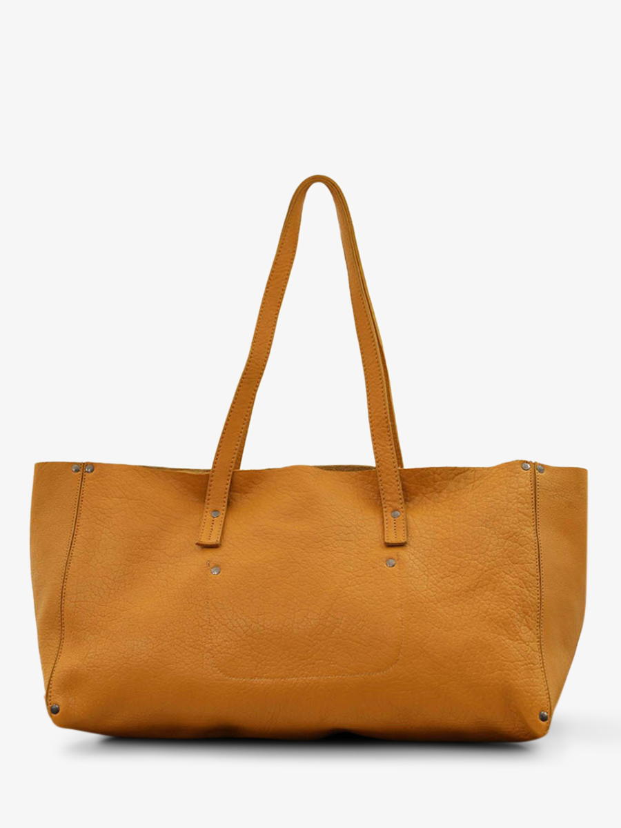 handbag for woman Yellow L Effronte M Saffron PAUL MARIUS