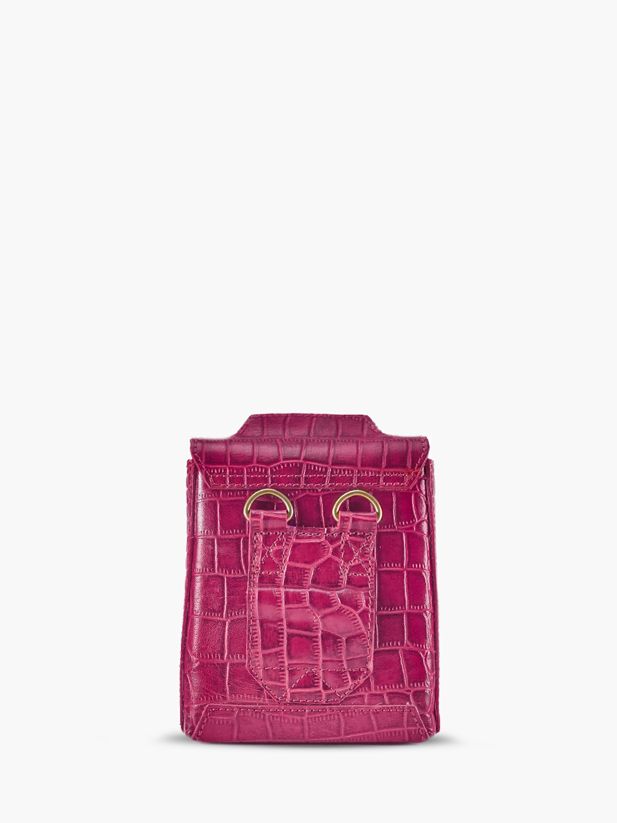 leather-phone-bag-for-woman-pink-rear-view-picture-agathe-alligator-tourmaline-paul-marius-3760125357119