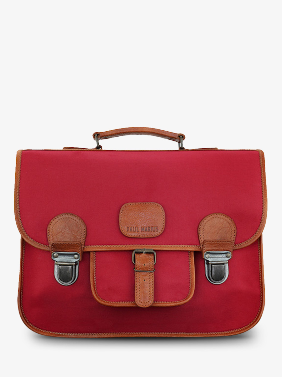 scool bag for children Red LeCartable d colier Red PAUL MARIUS