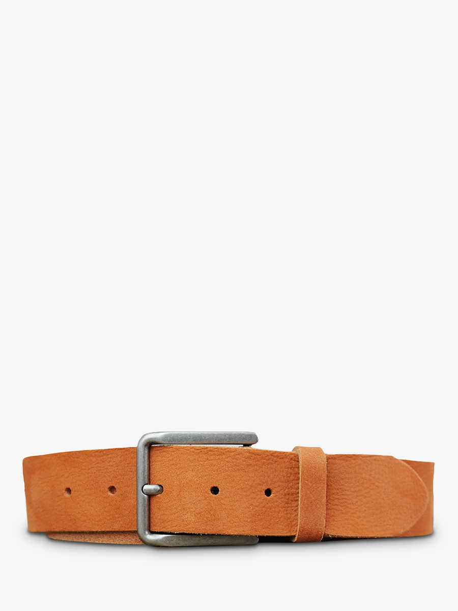 leather-belt-orange-front-view-picture-laceinture-magnifique-nubuck--40mm-orange-paul-marius-3760125343334