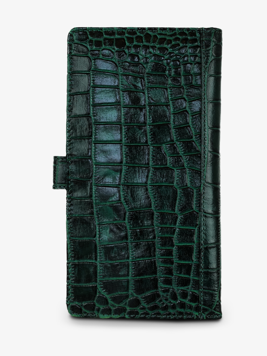 leather-wallet-for-woman-dark-green-rear-view-picture-leportefeuille-charlotte-n2-alligator-malachite-paul-marius-3760125357317