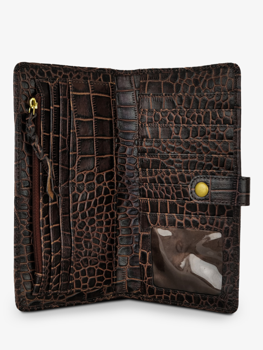 leather-wallet-for-woman-dark-brown-interior-view-picture-leportefeuille-charlotte-n2-alligator-tigers-eye-paul-marius-3760125357423