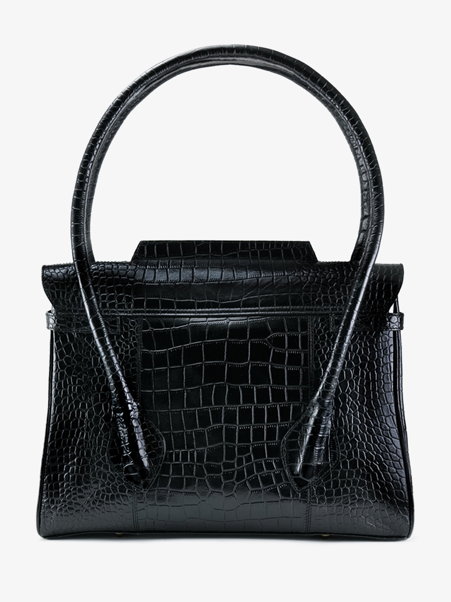 leather-handbag-for-woman-black-rear-view-picture-colette-m-alligator-jet-black-paul-marius-3760125357461