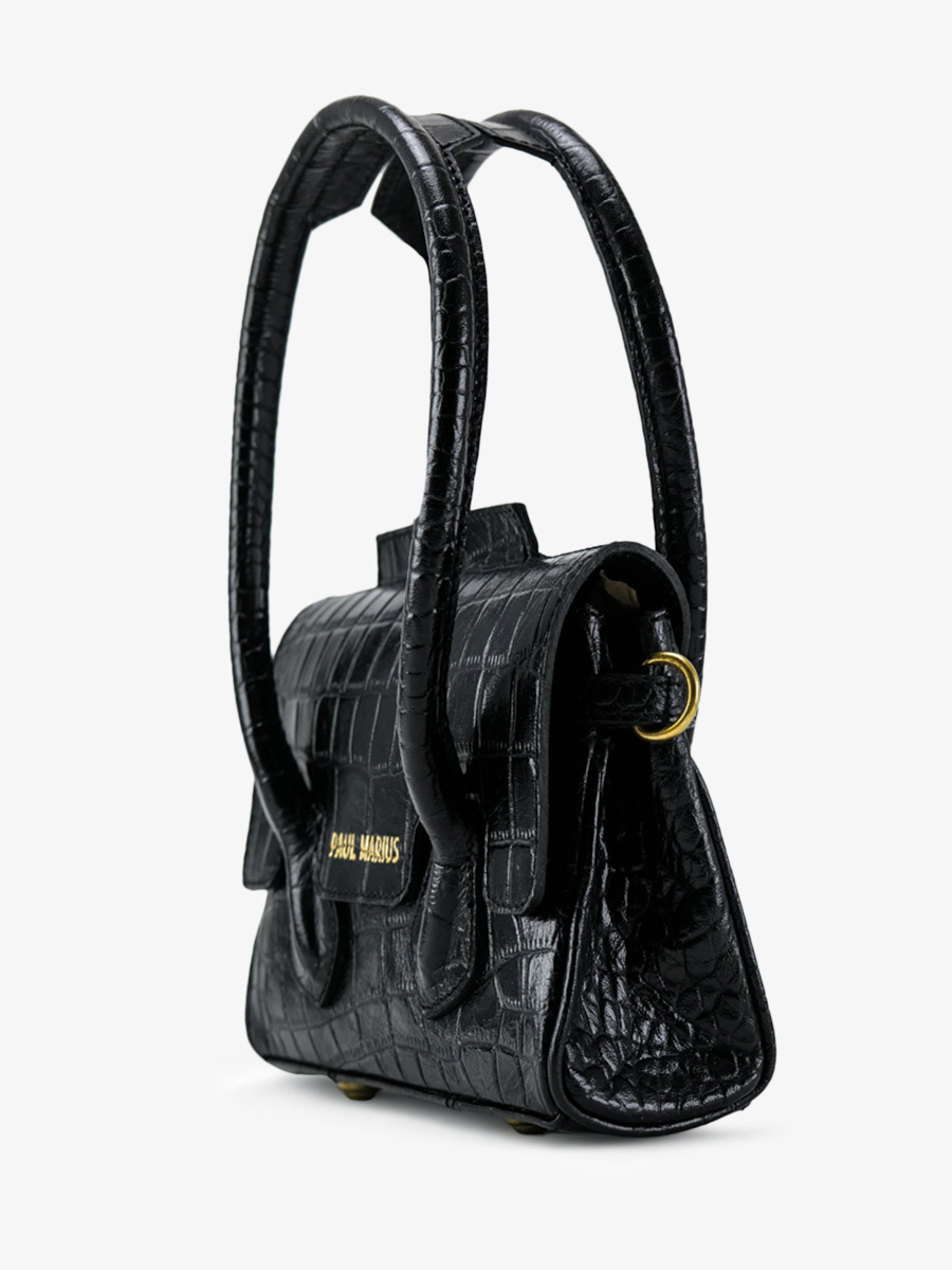 leather-handbag-for-woman-black-side-view-picture-colette-xs-alligator-jet-black-paul-marius-3760125357485