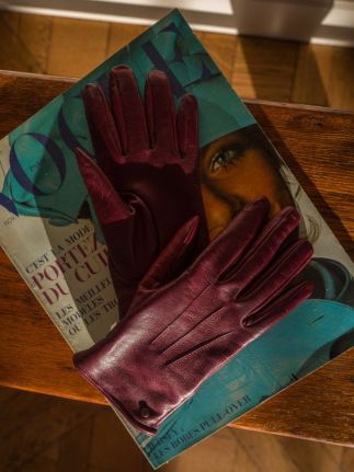 Gloves Women - Burgundy
