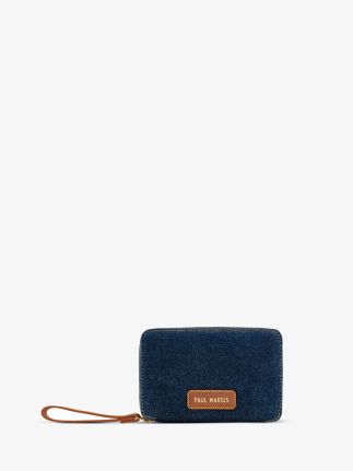LePortefeuille Alice Denim - Brut
