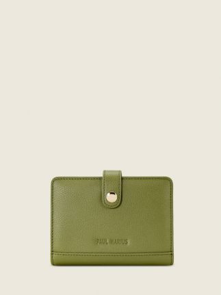 LePortefeuille Jeanne - Olive Green