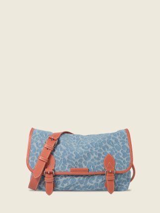 Loulou - Denim / Leopard