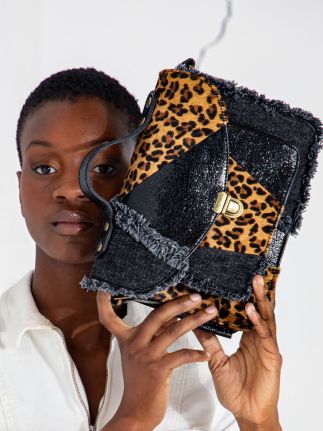 Mademoiselle George Chimère - Denim / Black