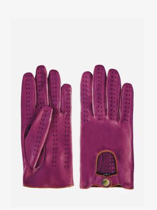 Racing Gloves Women - Zinzolin / Light Brown