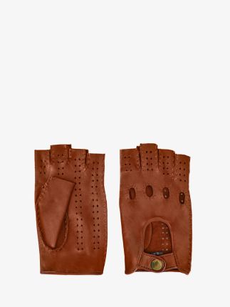 Racing Mittens Women - Light Brown