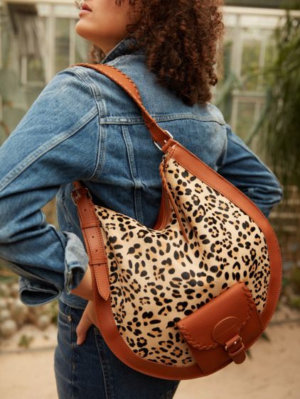 LeHobo XL Leopard - Beige