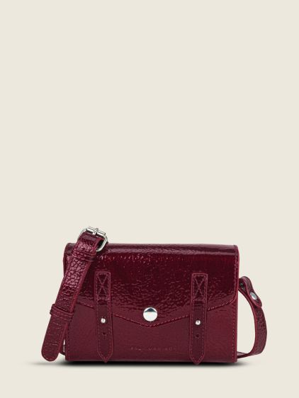 LeMini Indispensable Burgunfy Star - mini burgundy star leather