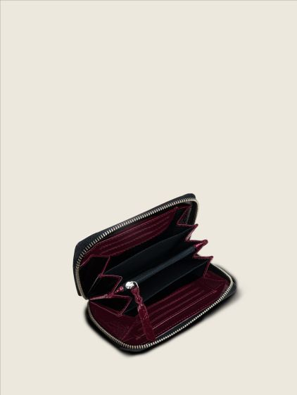 LePortefeuille Alice - Burgundy Star