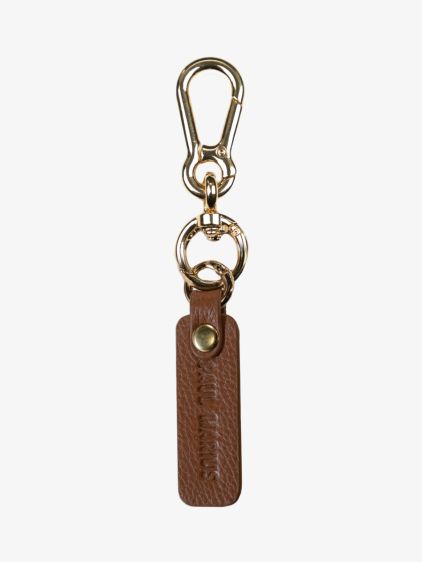 LePorte-clé Breloque Black - key ring black leather | PAUL MARIUS