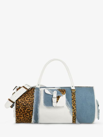 LeVoyageur XL Chimère - Denim / White