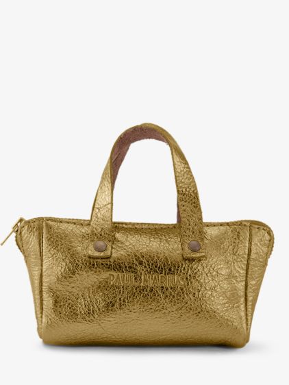 Gold Leather Purse MonPremier Paul Marius Bronze PAUL MARIUS